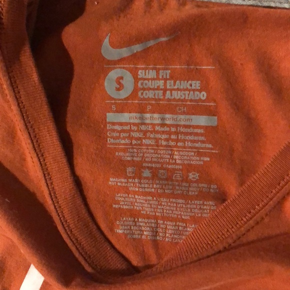 Nike logo burnt orange t shirt - Picture 5 of 5